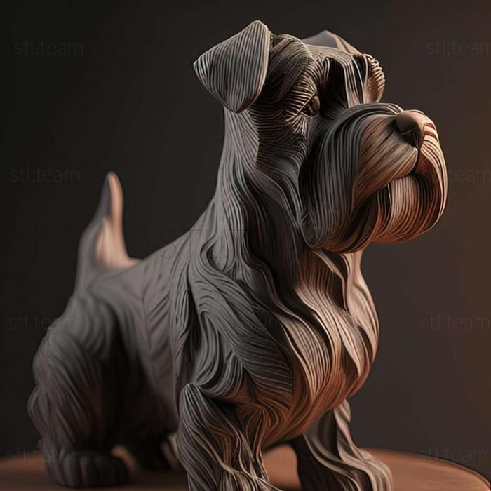 Zwergschnauzer dog